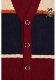 Resim U.S. Polo Assn. U.s. Polo Assn. Erkek Çocuk Bordo Hırka Triko 50317116-vr014 