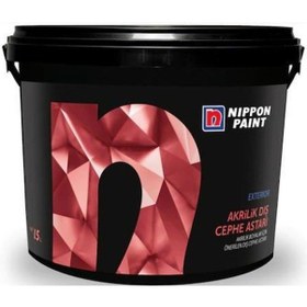 Resim Nippon Akrilik Dış Cephe Astarı Beyaz 15 Lt 15 L 
