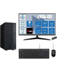 Resim Asus Expertcenter P500MV Intel® Core™ Ultra 5 210H 4.8ghz Aı 96GB Ddr5 4tb SSD 23.8" 120Hz 4GB/RX550 WIN11PRO Mini Tower Masaüstü Bilgisayar D52108512B0D21P35+ZETTAUSBBELLEK 