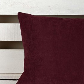 Resim Premier Home Sedef Kare 45x45 cm Minderler Bordo 
