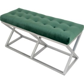 Resim Evodeko Yeşil Bench / Puf 