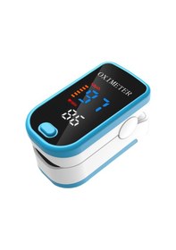 Resim Mufunye Taşınabilir Parmak Oksimetresi - Spo2 Ve Nabız Ölçüm Cihazı, 5 Saniyede Anlık Oksijen Doygunluğu Okuması 