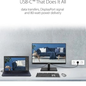 Resim BE24ECSBT 23.8" 75Hz 5ms Hdmı+Dp+Usb-C Fullhd IPS Pivot Vesa Dokunmatik Monitör 