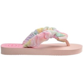 Resim Havaianas Kids Fluffy Plaj Terliği 4149941 PEMBE 