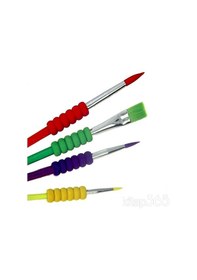 Resim Carioca Ollyart Blisterli Sulu Boya Fırça Seti 4 Lü 