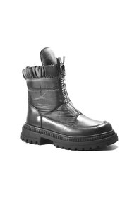 Resim Beety 23bk40.105 Hakiki Deri Siyah Casual Kadın Bot Siyah 