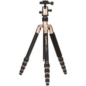 Resim MeFoto Benro Mefoto A1350q1a Roadtrip Aluminum Travel Tripod Kit (AMBER) 