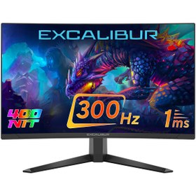 Resim Casper Excalibur E27FVC-E 27" 1 MS 300 HZ Fast VA Curved Oyuncu Monitörü 
