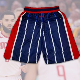 Resim Houston Rockets 1995-96 İnce Çizgili Şort - M 