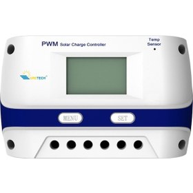 Resim Uretech 10 A Amper Şarj Kontrol Cihazı 12/24V 10 AH 