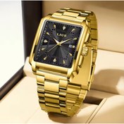 Resim Lige Erkek kol saati altin reng 