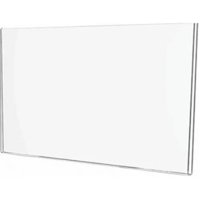 Resim Soylu Pleksi A3 U Tipi Yatay Föylük Broşürlük Şeffaf Pleksi - 5li Paket 