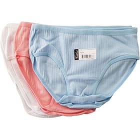 Resim Tutku 0852 Kız Çocuk Pandora Bato-slip-külot - 12'li Kombin Çok Renkli 