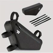 Resim Fochsia West Bıkıng Bisiklet Sele Çantası Siyah Hacimli Dayanıklı Yağmurluk Siyah 