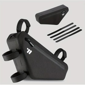 Resim Fochsia West Bıkıng Bisiklet Sele Çantası Siyah Hacimli Dayanıklı Yağmurluk Siyah 