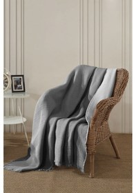 Resim Elart Rubby Müslin Pike Çift Kişilik 210x230 Cm Antrasit Antrasit 