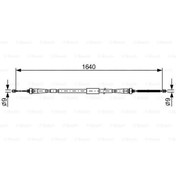 Resim BOSCH 1987482638 FREN TELİ 