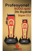 Resim Powertec Tıraş Makinası - Süper Set 2 li 