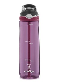 Resim Contigo Ashland Tren Tek El Bas İç Kapaklı Su Matarası 720ml 2191382 - Mor Mor 