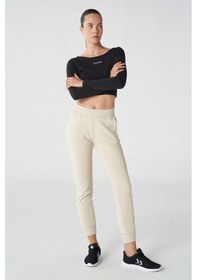 Resim Hmlterry Pants Sılver Lınıng Tekstıl Kadın Eşofman Altı Krem 