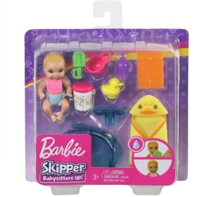 Resim Barbie Bebek Bakıcısı Özellikli Minik Bebekler Ghv83-ghv84 