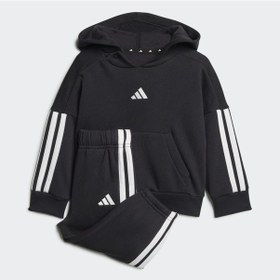 Resim Adidas Jd6484 I 3s Fl Hd Jog Çocuk Eşofman Takımı Siyah 