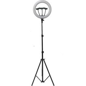 Resim Asfal 210 cm Tripod -Led Halka Işık Youtuber Tiktok Makyaj Stüdyo Işığı Ring Light 