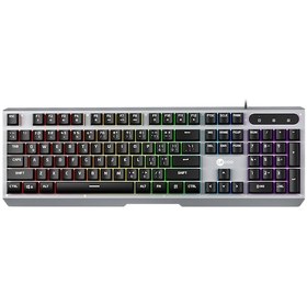 Resim Lecoo KB121 Kablolu Rainbow Membran Oyuncu Klavyesi 