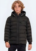 Resim Slazenger CAPTAIN NEW IN Çocuk Kapüşonlu Şişme Siyah Mont & Kaban 