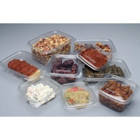 Resim Genel Markalar Mg Home 100 Adet Aşure Tatlı Kasesi Plastik Sızdırmaz Kap 250 gr 100 Adet 