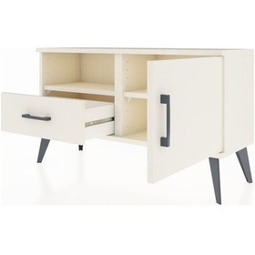 Resim Arges Şifonyer 2 Raflı Tek Çekmeceli Tek Kapaklı 88x30x48 Aytaşı-aytaşı Aytaşı 