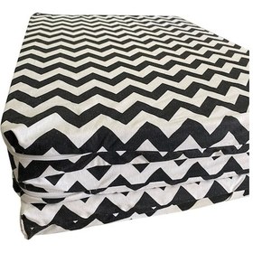 Resim Katlanır Yer Yatağı Sünger Yatak Zikzak 80x180 Cm-6 Cm Tek Kişilik 