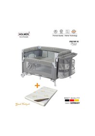 Resim Holmer Coolstyle Oyun Parkı/Anne Yanı/Park Yatak Multi Pro + Yatak 