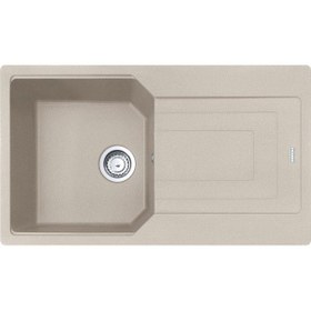 Resim Franke Urban Ubg 611-86 Granit Eviye. Sahara. Tezgah Üstü. Tek Hazne. Damlalıklı. 86 x 50 CM 