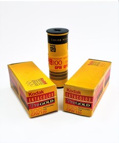Resim Kodak Ektacolor Pro Gold 120mm (2Adet Film) Orta Format Roll 