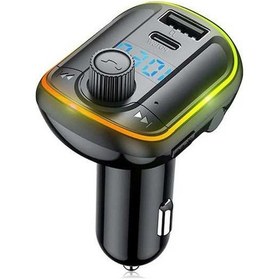 Resim Besthome1 Araç Fm Transmitteri Bt 5.0, Pd18w+qc3.0, Led Işık Modu, Sesli Asistan, Çoklu Ses Seçenekleri 