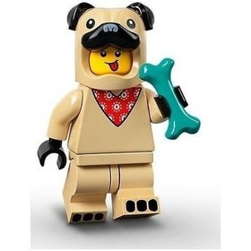 Resim LEGO® Minifigures 71029 Series 21 : 5.Pug Costume Guy 