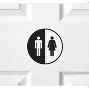 Resim Klozet Banyo Sticker Wc Yapıştırma Resim 9 Siyah 