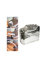 Resim Steweld Paslanmaz Çelik Benzin Bidonu 10 Lt 