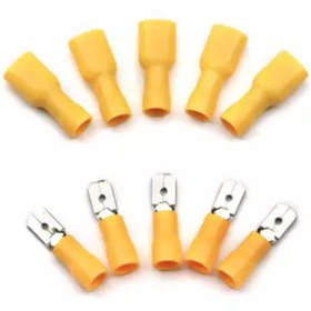 Resim Mas 200 Adet Tam İzoleli Dışı Faston Erkek 4-6 m2 Kablo 