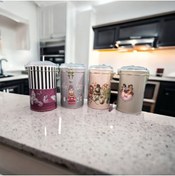Resim Şafak Decorations Metal Kapaklı Çok Amaçlı Lüks Saklama Kabı 
