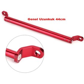 Resim merpa Motosiklet Gidon Dengeleyici Bar Ayarlanabilir Uzunluk Siyah Renk 