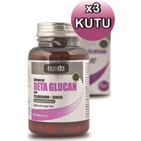 Resim Nondo Beta Glucan 60 Kapsül 3 Adet 
