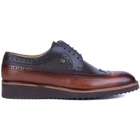 Resim Fosco - Taba, Lacivert Hakiki Deri Erkek Günlük Ayakkabı 1106 43 816 158 - 6962-571-taba Taba 