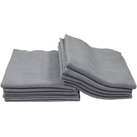 Resim Klın Clean Towel Çok Amaçlı Silme Ve Temizlik Bezi 10 Lu Paket Gri - 40x40cm 