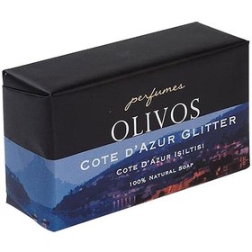 Resim Olivos Parfüm Serisi Cote D'Azur Işıltısı Zeytinyağı Katı Sabun 250 G 