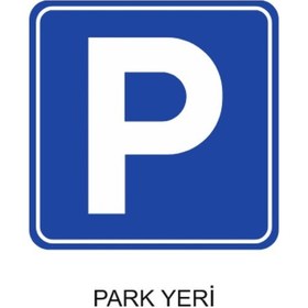 Resim Park Yeri Trafik Levhası - K - 40 