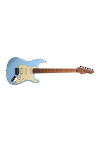 Resim Peavey Raptor Lightning Bolt St Hss Stratocaster Elektro Gitar Sonic Blue 