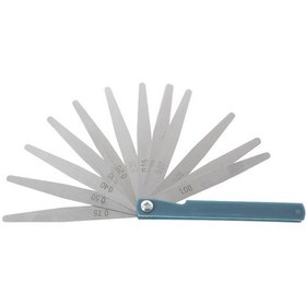 Resim Sones 0,02 İla 1 Mm Kalınlık 17 Bıçak Boşluk Metrik Dolgu Ölçüm Aleti 