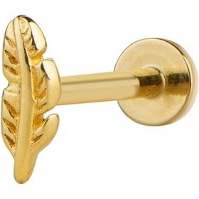 Resim Goldkupe Yaprak Altın Piercing-6457 